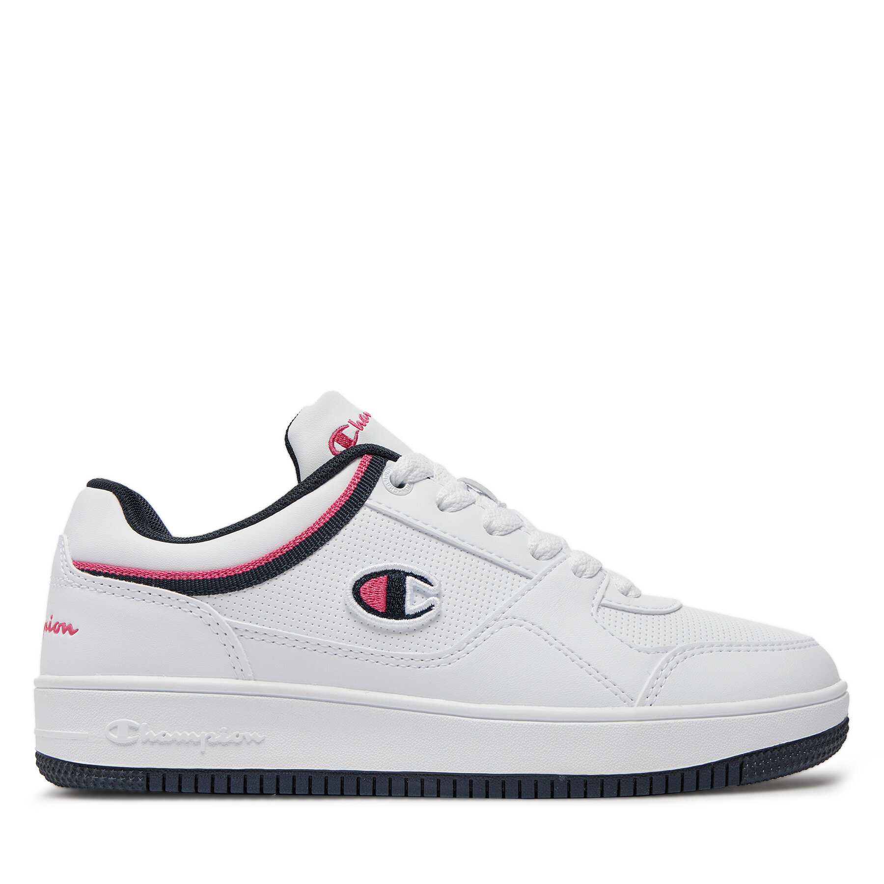 Sneakers Champion Rebound Low Low Cut Shoe S11469-CHA-WW011 Wht/Nny/Fucsia von Champion