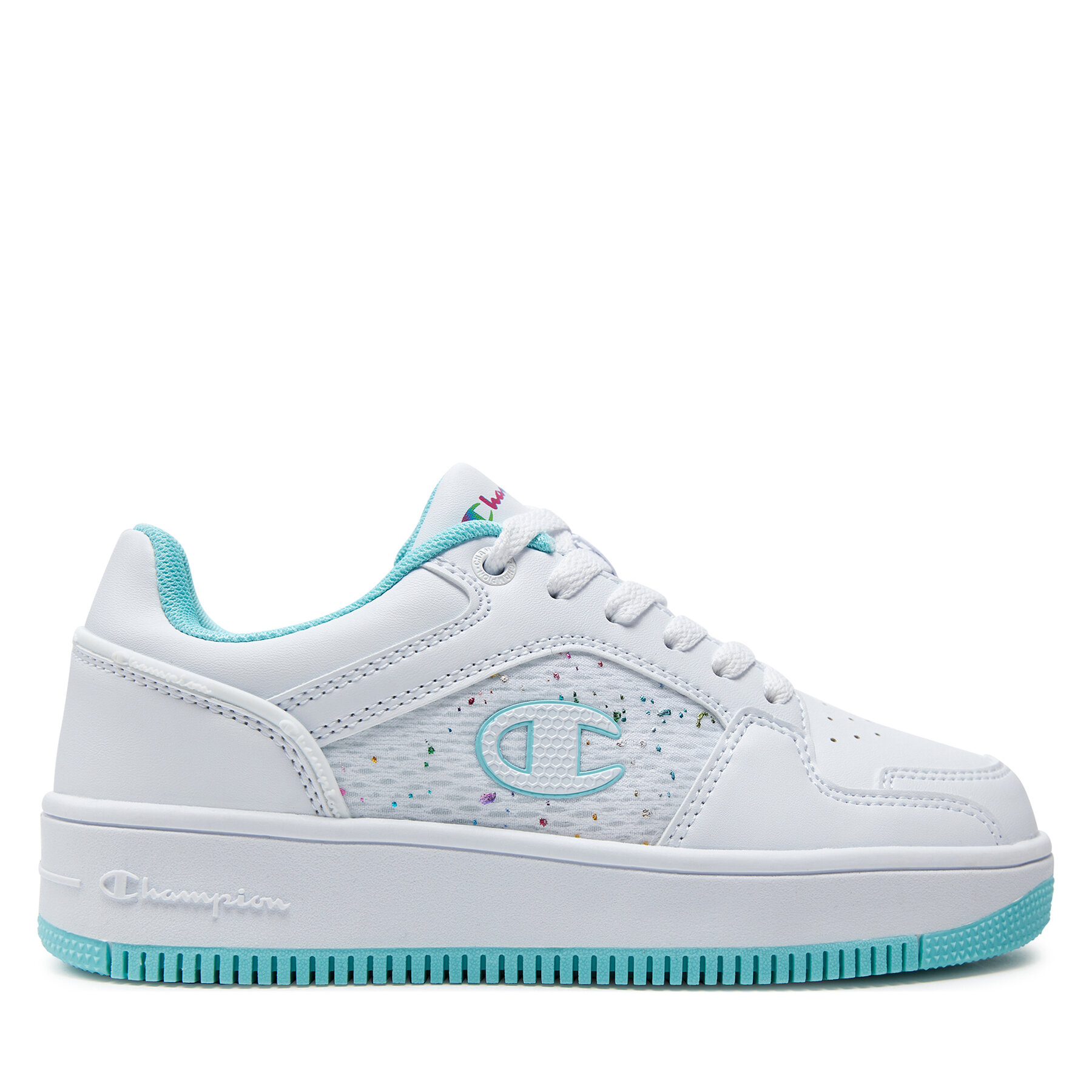 Sneakers Champion Rebound Platform Abstract G Ps S32873-CHA-WW011 Wht/Lt.Blue von Champion