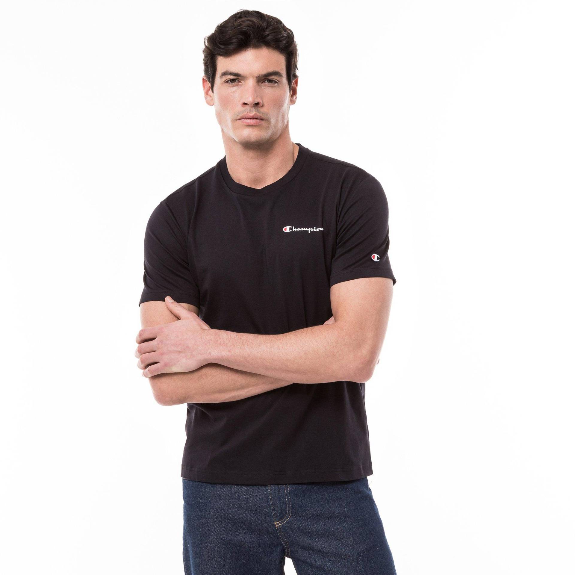 T-shirt Herren Black L von Champion