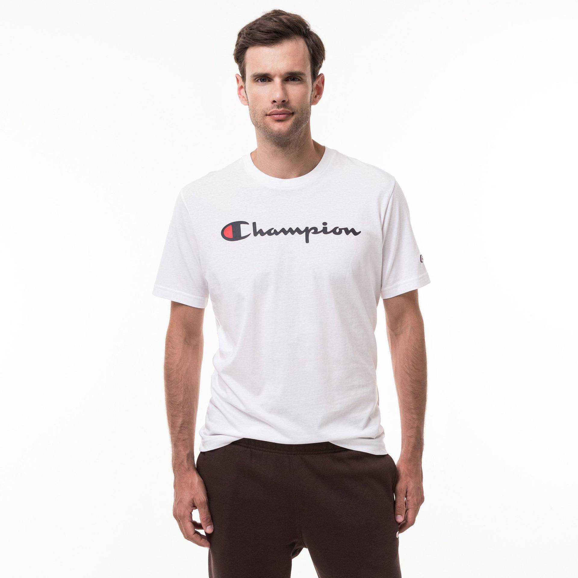 T-shirt Herren Weiss S von Champion