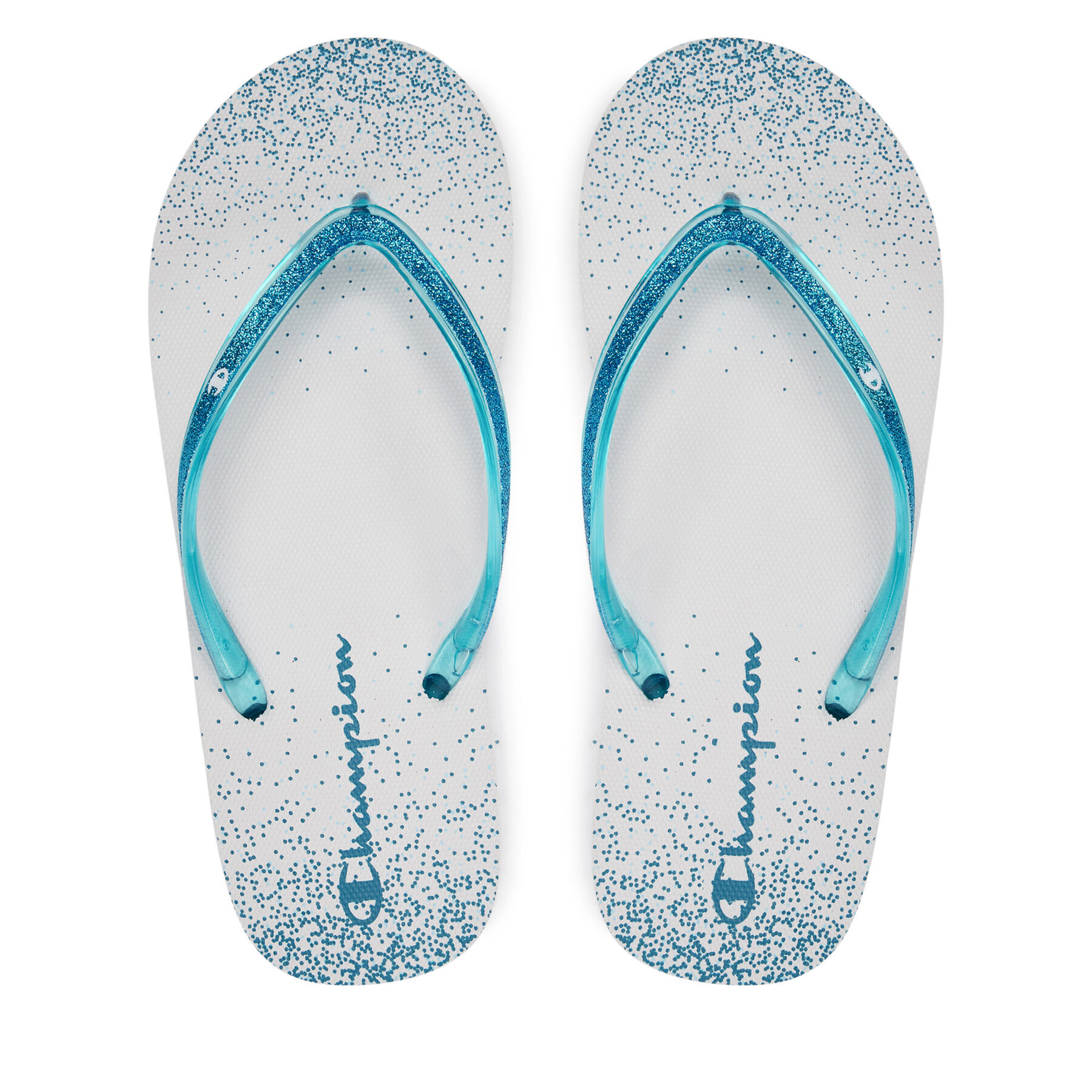 Zehentrenner Champion Sparkling Slide S11688-CHA-WW010 Wht/Lt.Blue von Champion