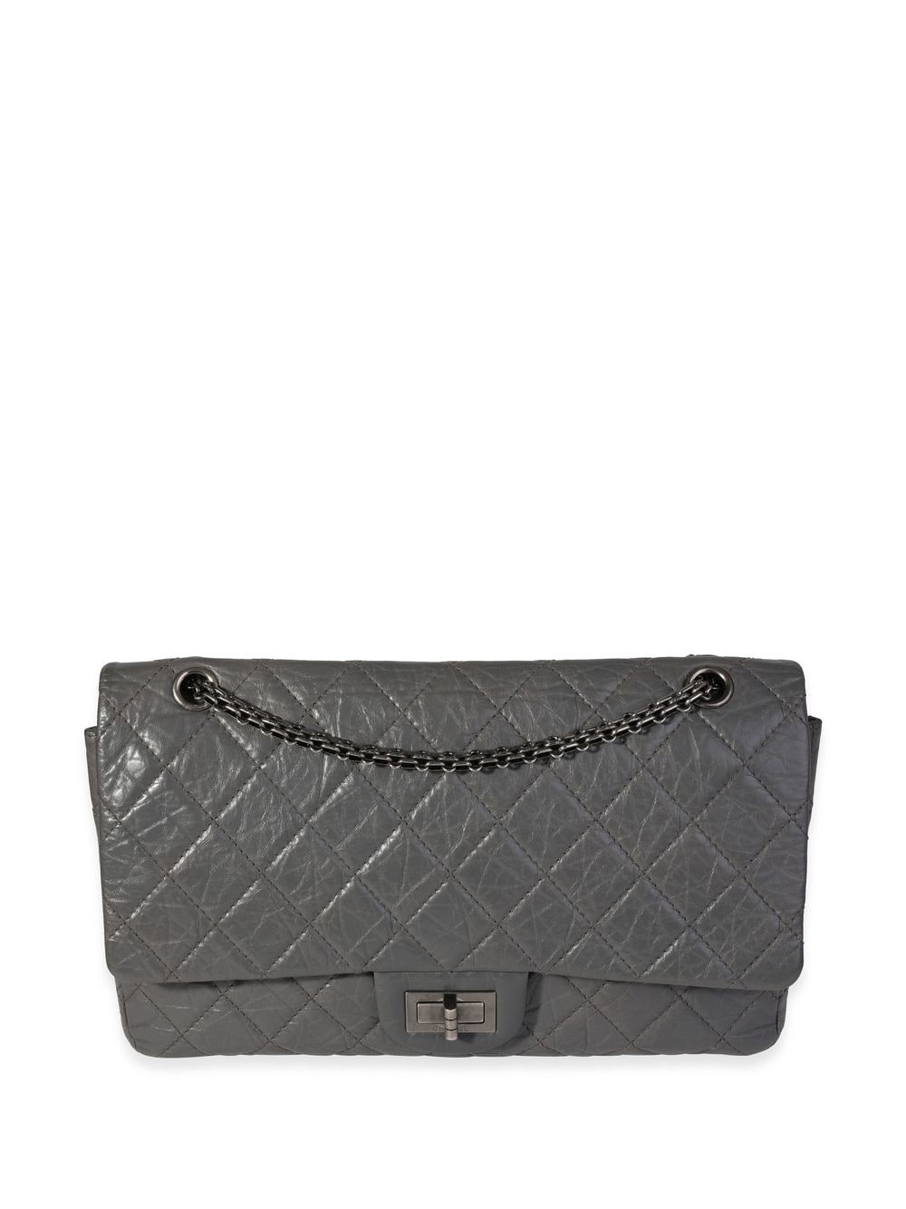 CHANEL Pre-Owned 2.55 Flap shoulder bag - Grey von CHANEL Pre-Owned