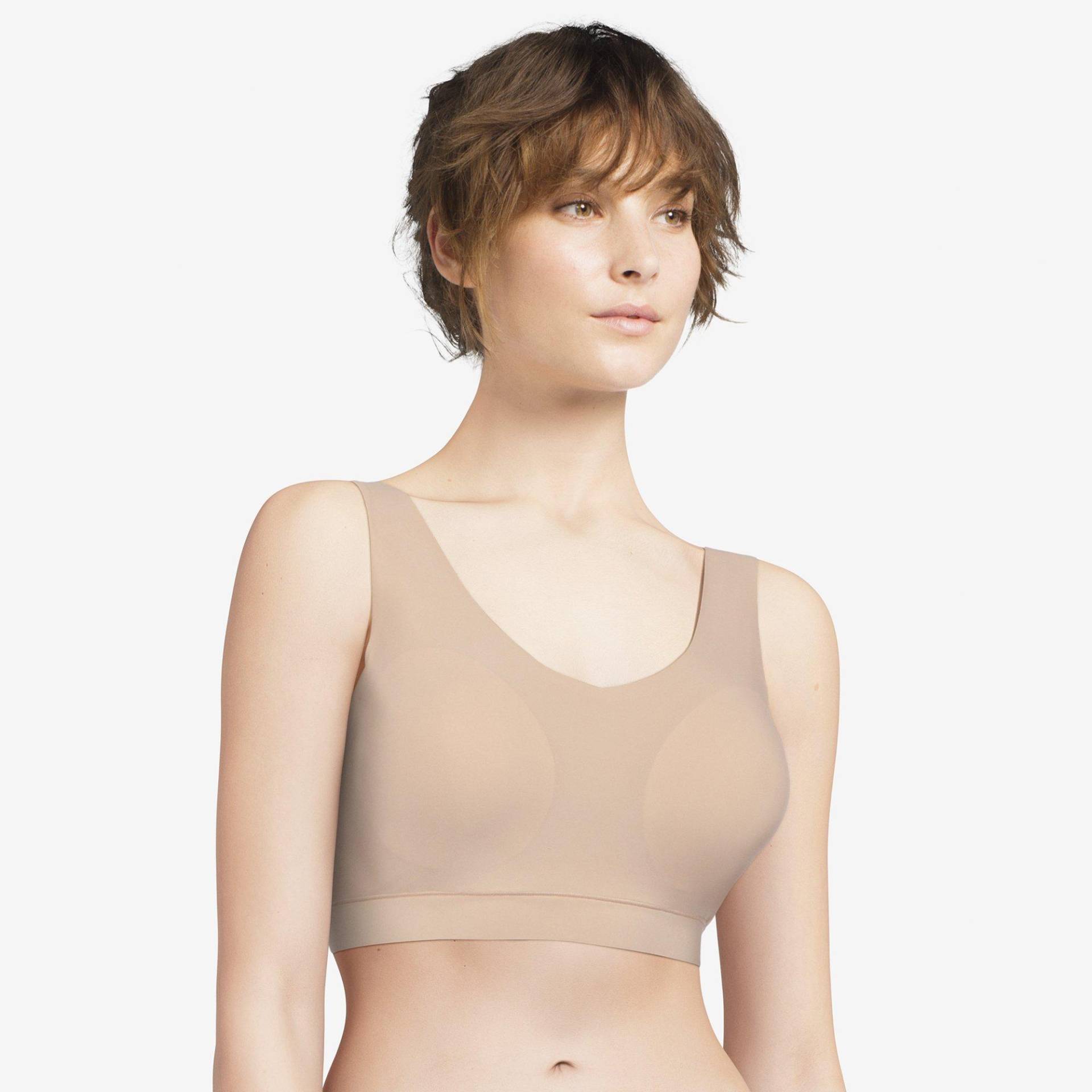 Bügelloser Bh, Unwattiert Damen Beige XL von Chantelle