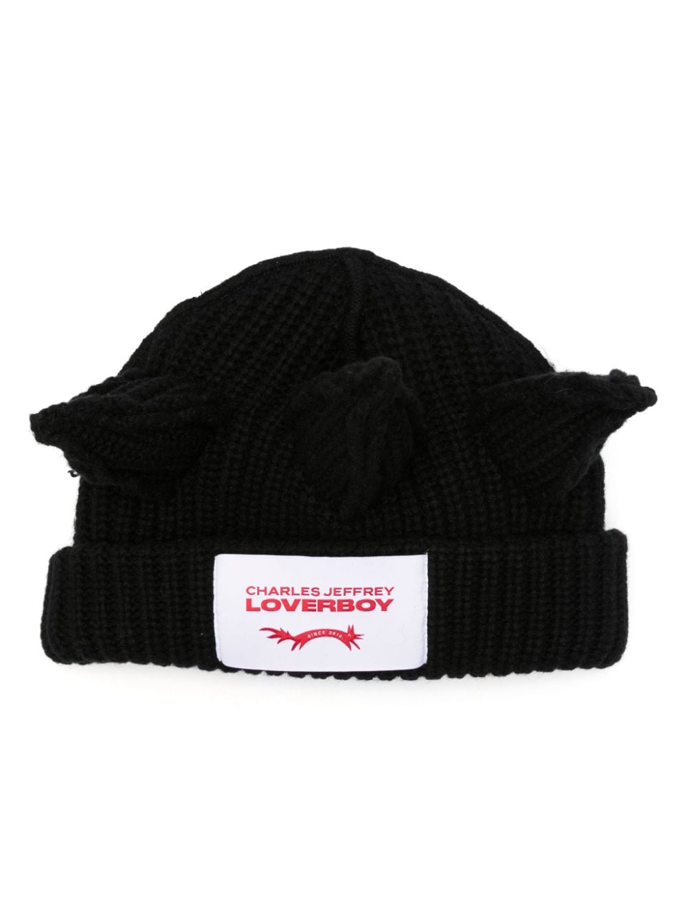 Charles Jeffrey Loverboy Berserker chunky-knit beanie - Black von Charles Jeffrey Loverboy