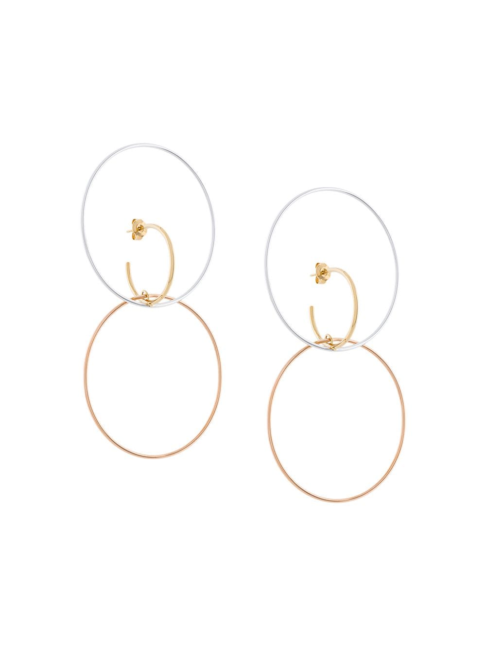 Charlotte Chesnais Galilea large earrings - Metallic von Charlotte Chesnais