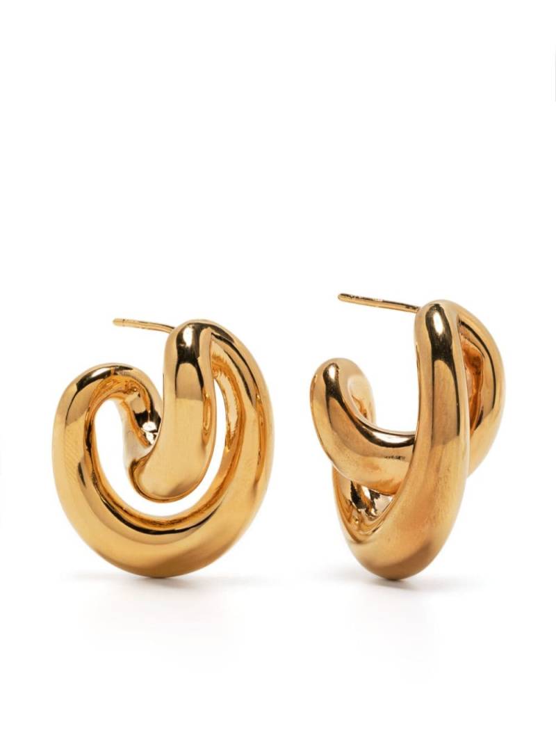 Charlotte Chesnais Initial Blow earrings - Gold von Charlotte Chesnais