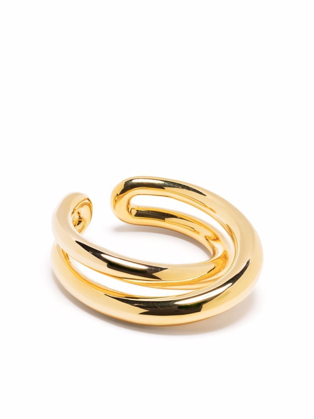 Charlotte Chesnais Initial open-detail ring - Gold von Charlotte Chesnais