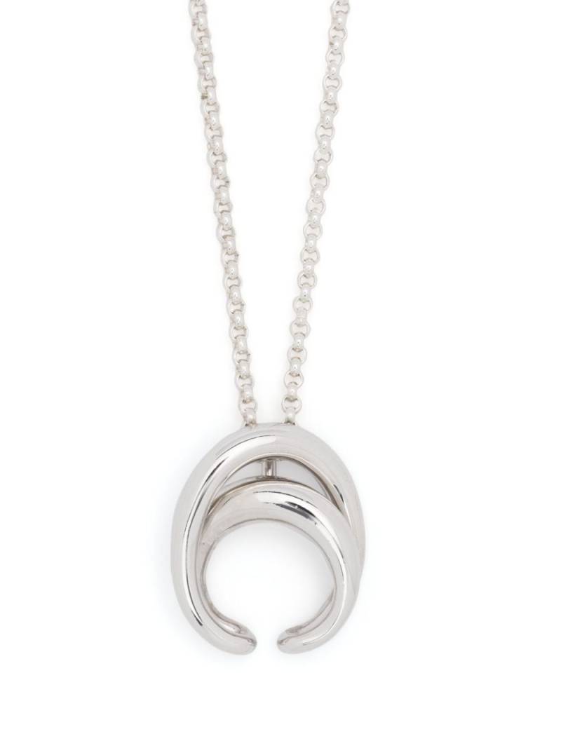 Charlotte Chesnais Initial pendant necklace - Silver von Charlotte Chesnais