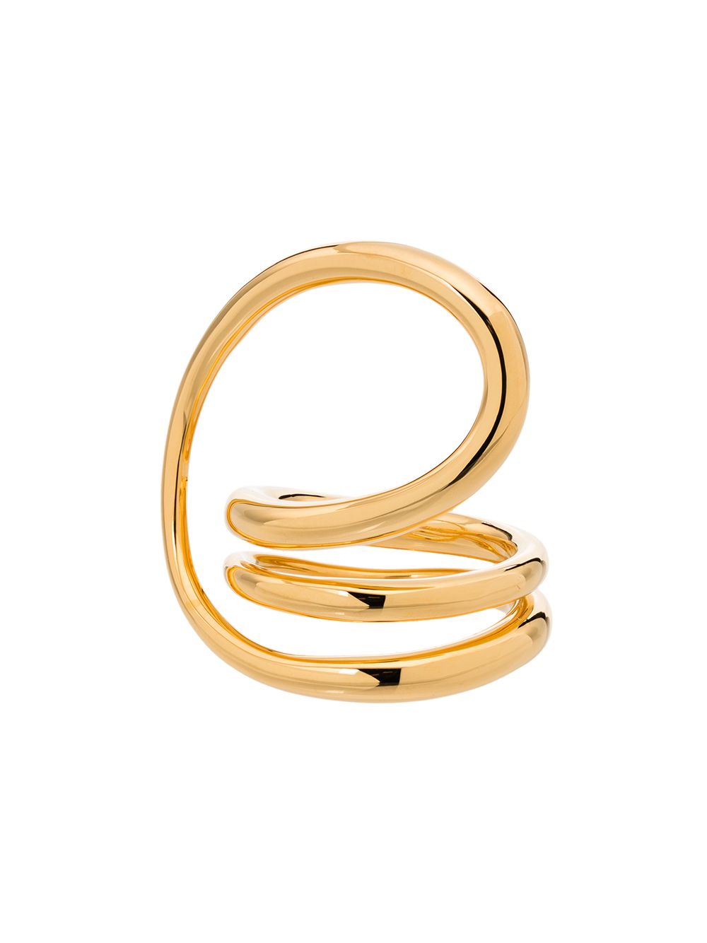 Charlotte Chesnais Round Trip sculpted ring - Gold von Charlotte Chesnais