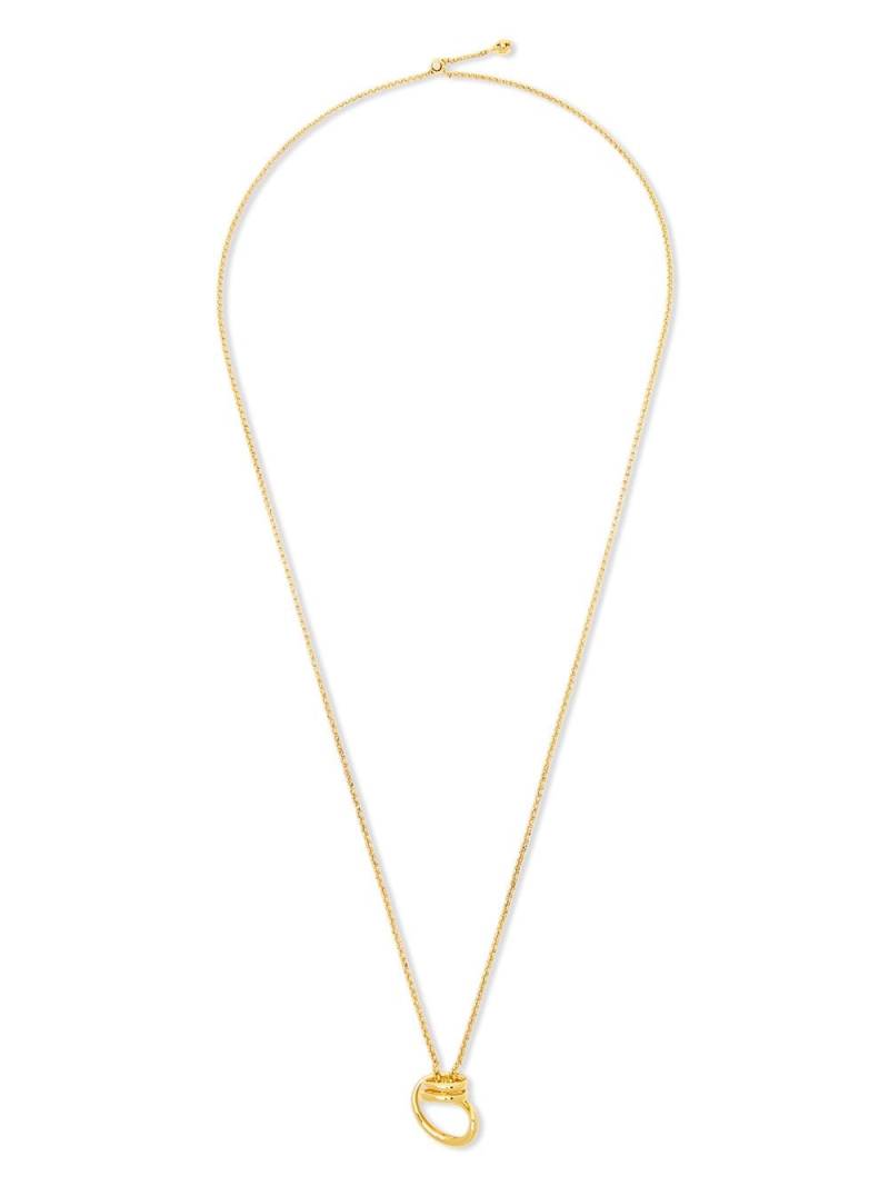 Charlotte Chesnais Round Trip pendant necklace - Gold von Charlotte Chesnais
