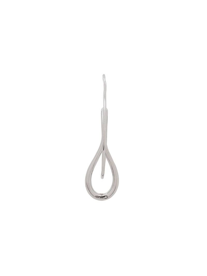 Charlotte Chesnais single needle earring - Silver von Charlotte Chesnais