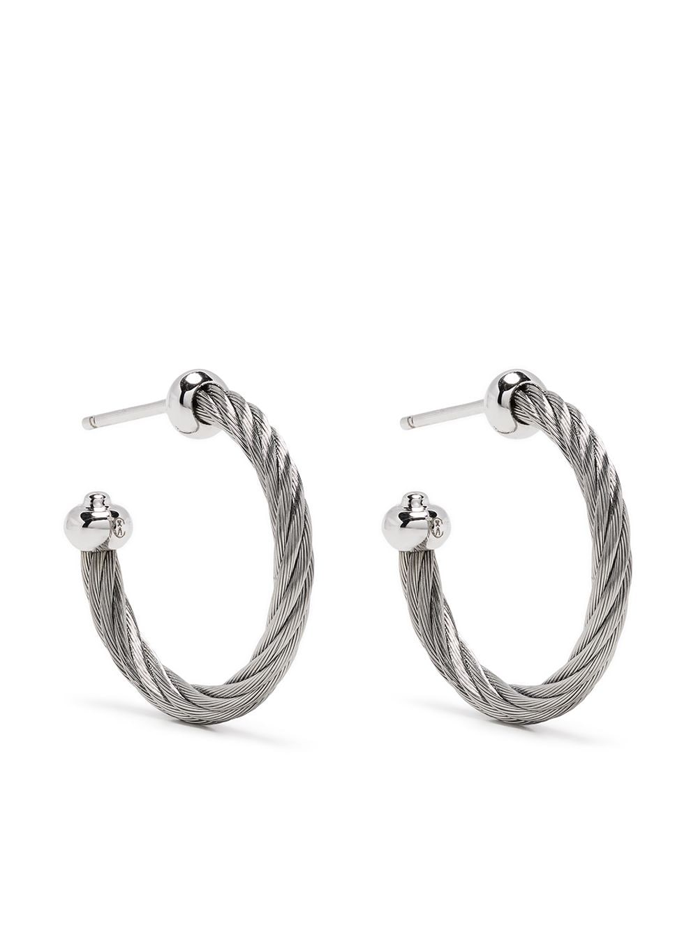 Charriol Celtic hoop earrings - Silver von Charriol