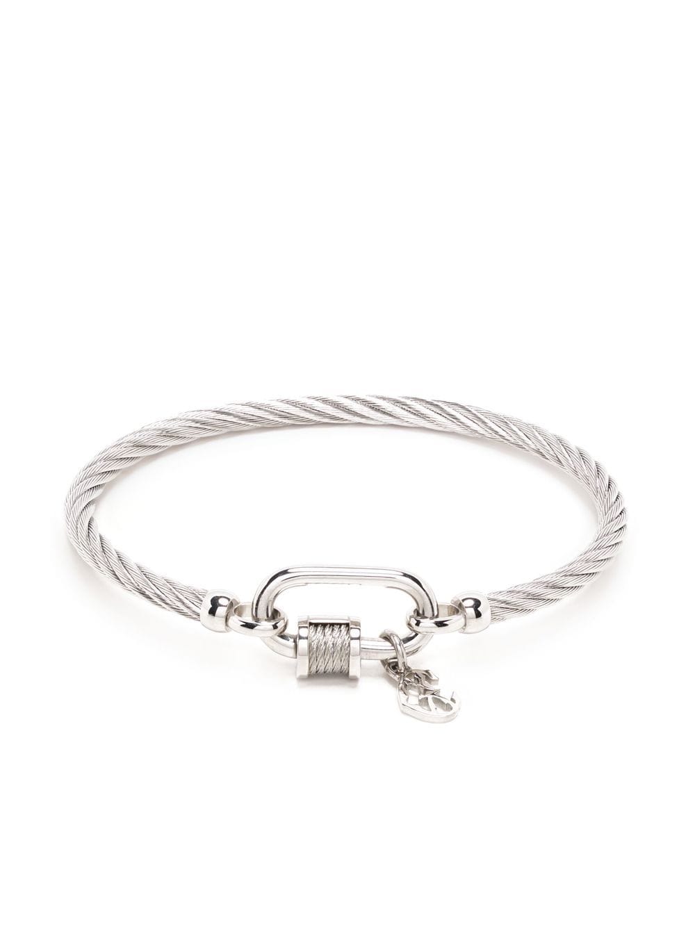 Charriol Forever Lock cable bangle - Silver von Charriol