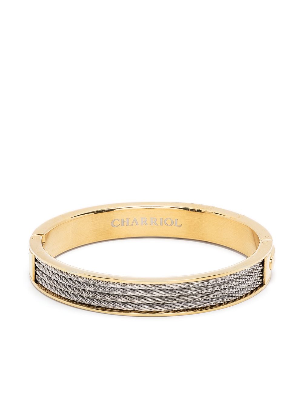 Charriol Forever cable bangle - Gold von Charriol
