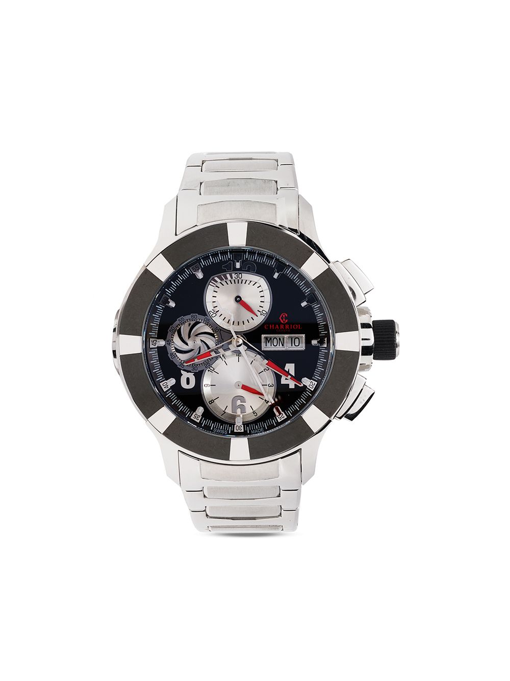 Charriol Gran Celtica automatic chronograph 46mm - Silver von Charriol