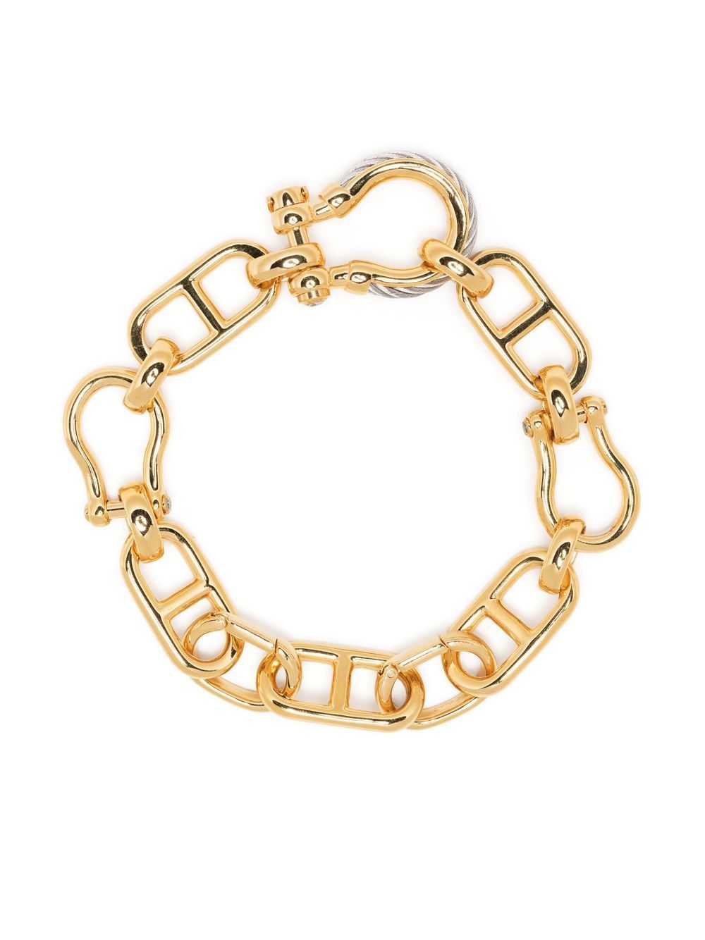 Charriol St-Tropez Mariner chain-link bracelet - Gold von Charriol