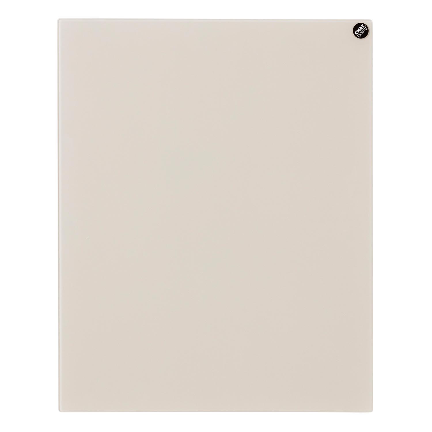 Matt Schreibtafel, Grösse 100 x 100 cm, Ausrichtung horizontal, Glas dark grey 17 mtdg von Chat Board