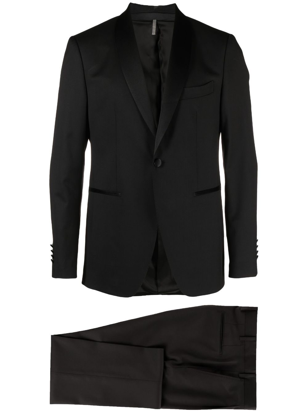 Château Lafleur-Gazin shawl-lapels single-breasted blazer - Black von Château Lafleur-Gazin