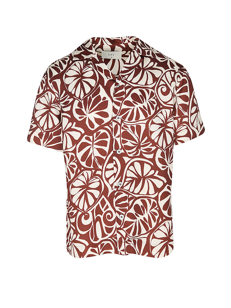 CHE Hemd Regular Fit VALBONNE braun | XXL von Che