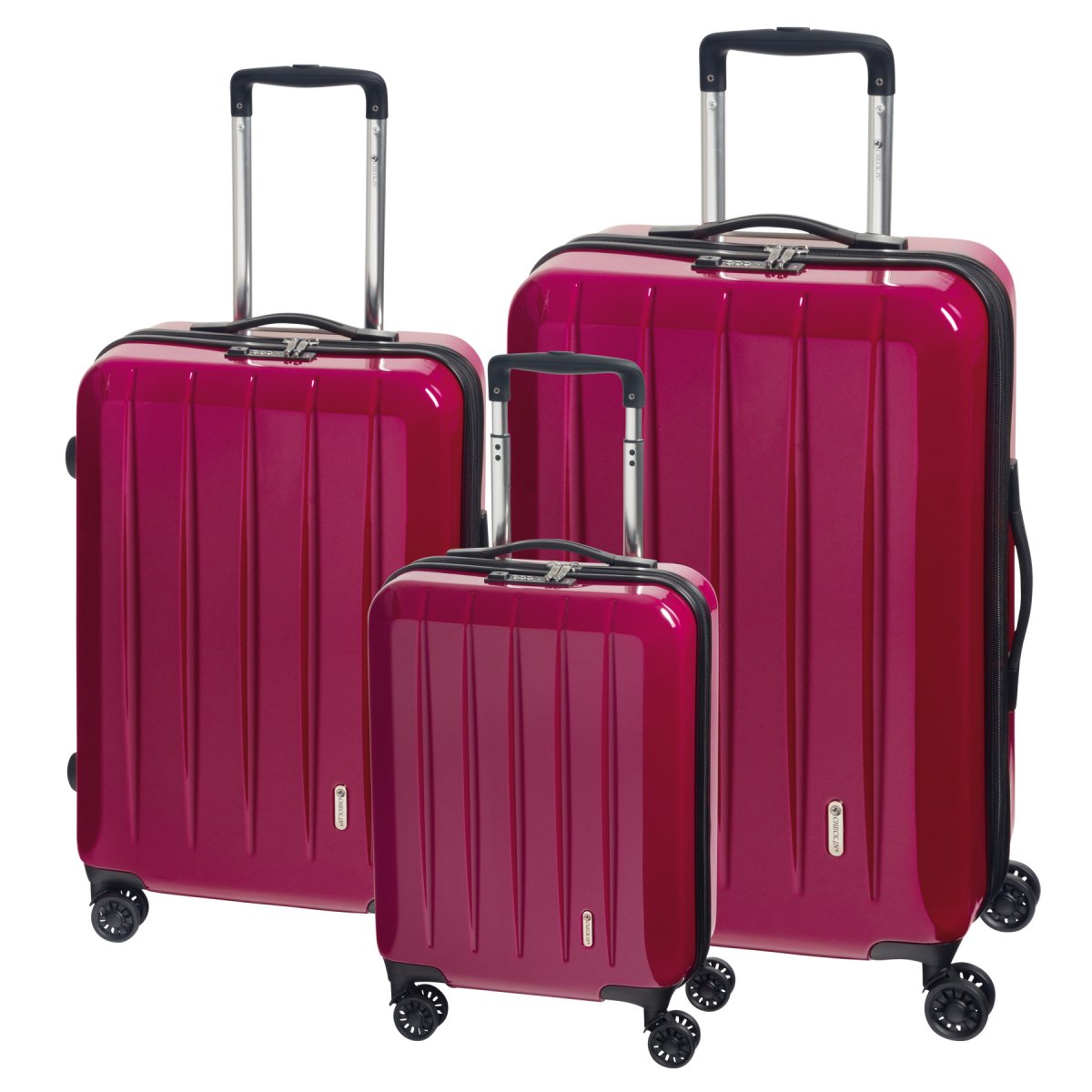 London 2.0 - 3er Kofferset Beere London 2.0 - 3er Kofferset Beere von Check-In