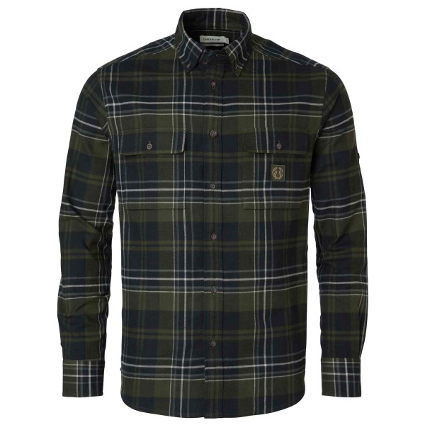 Chevalier - Heron Flannel Shirt - Hemd Gr M schwarz von Chevalier