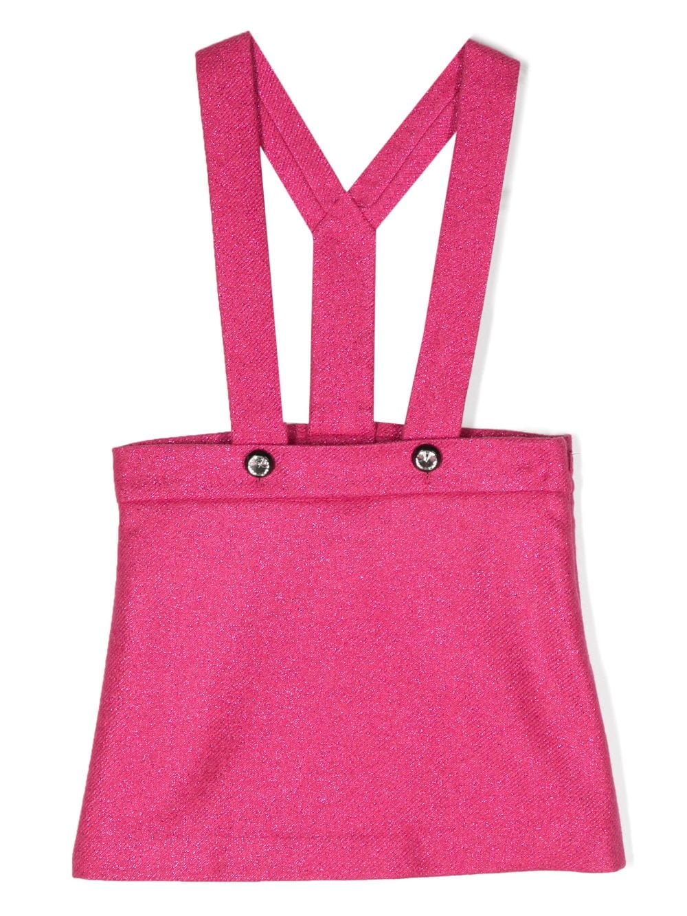 Chiara Ferragni Kids adjustable shoulder-straps glittery skirt - Pink von Chiara Ferragni Kids