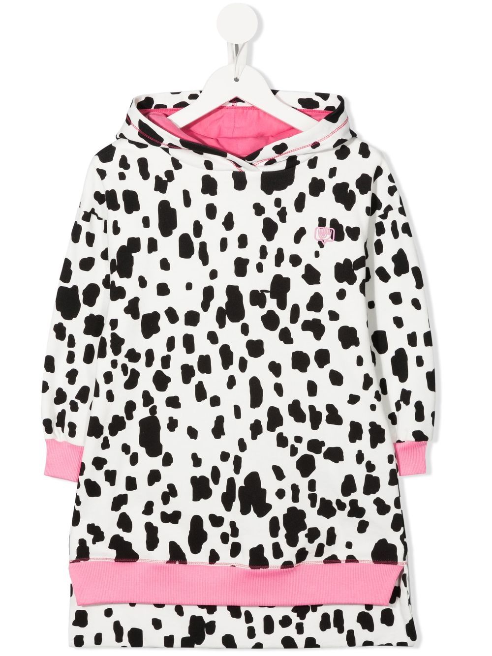 Chiara Ferragni Kids dalmatian print dress - White von Chiara Ferragni Kids