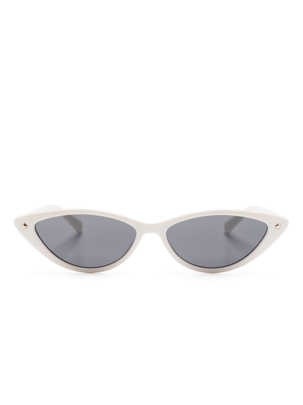 Chiara Ferragni Eyelike-motif cat-eye sunglasses - White von Chiara Ferragni