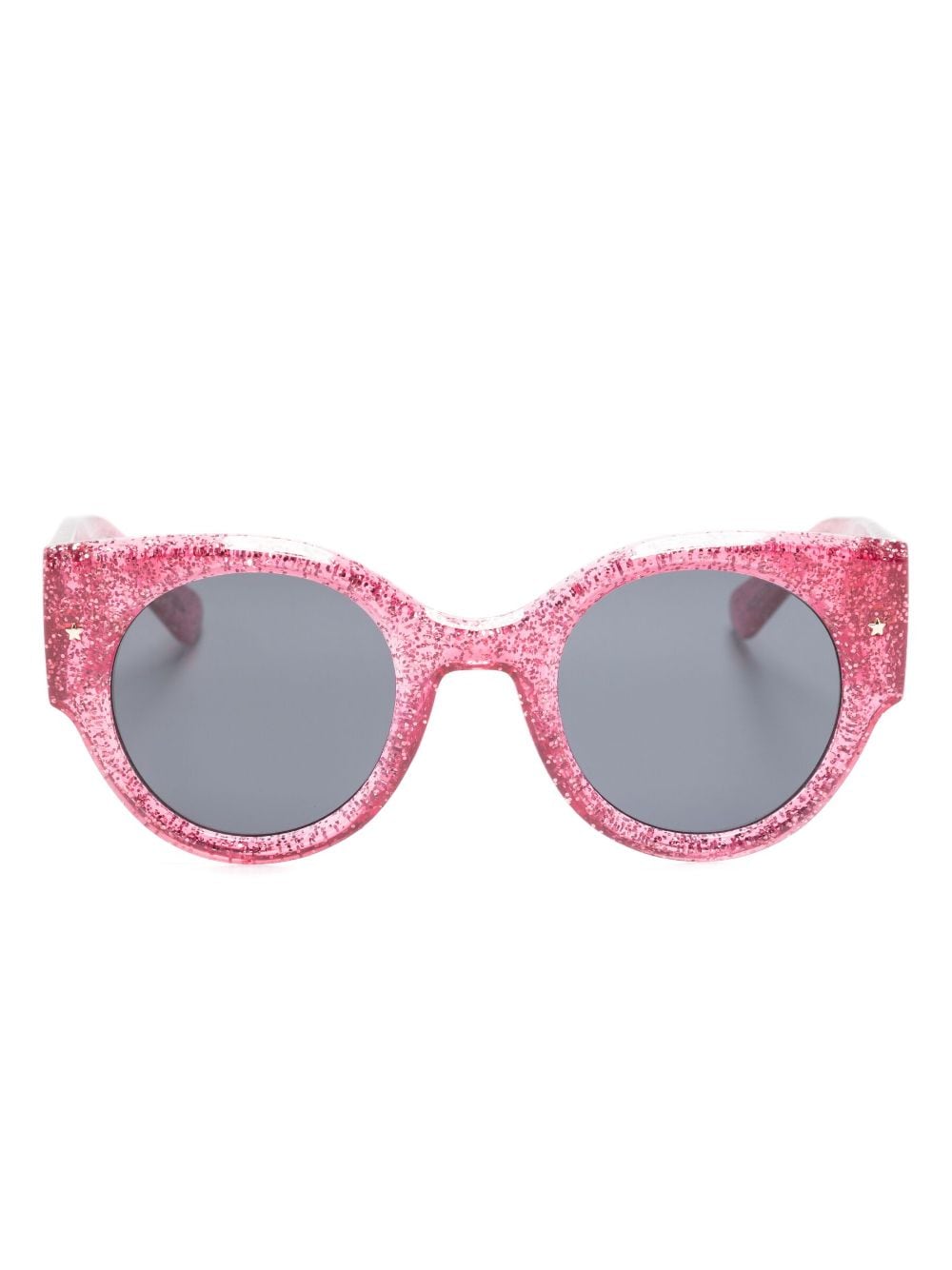 Chiara Ferragni Eyelike-motif round-frame sunglasses - Pink von Chiara Ferragni