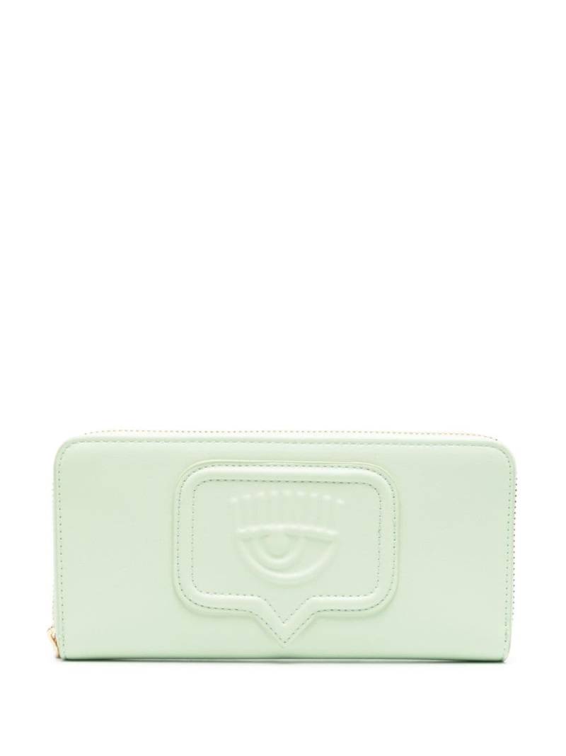 Chiara Ferragni Eyelike-motif wallet - Green von Chiara Ferragni