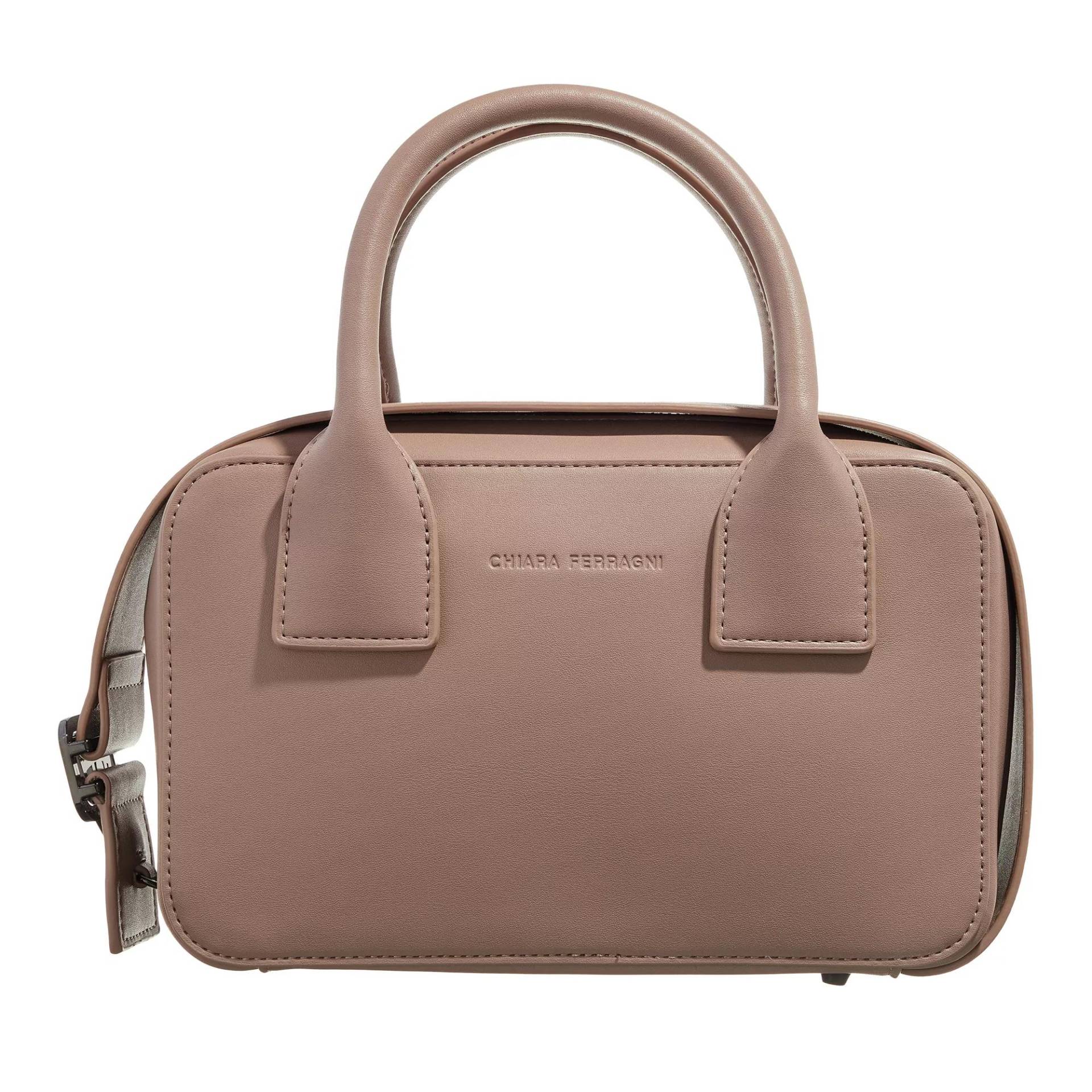 Chiara Ferragni Henkeltasche - Range B - Eyelike Buckle, Sketch 02 Bags - Gr. unisize - in Taupe - für Damen von Chiara Ferragni