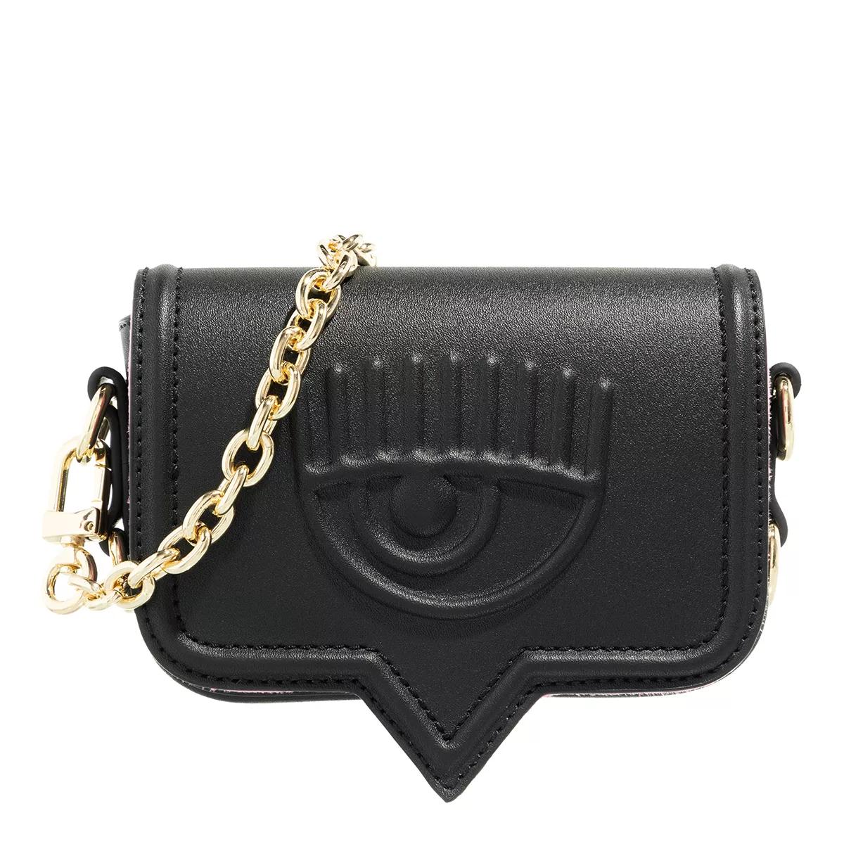 Chiara Ferragni Umhängetasche - Range A - Eyelike Bags, Sketch 01 Bags - Gr. unisize - in Schwarz - für Damen von Chiara Ferragni