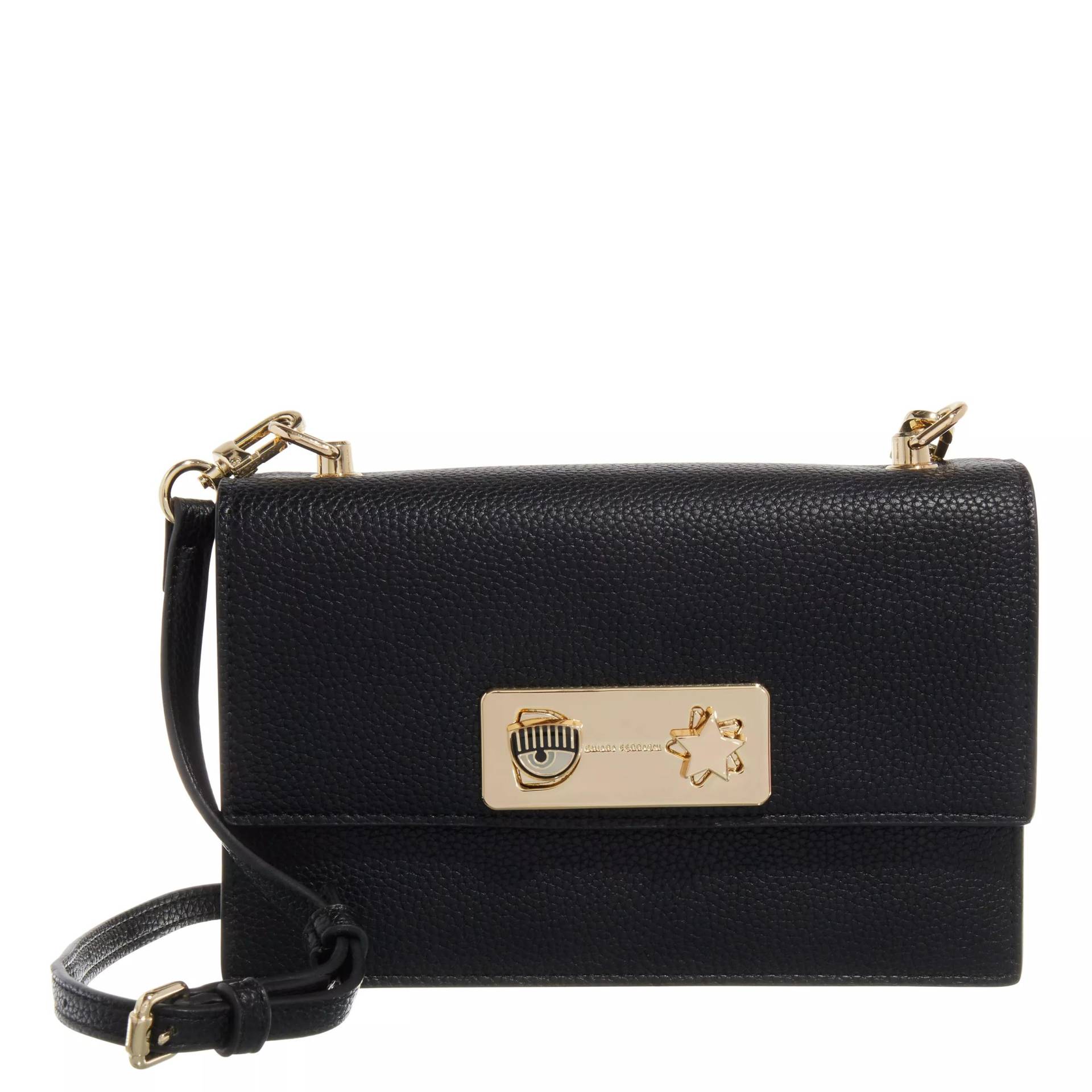 Chiara Ferragni Umhängetasche - Range E - Eye Star Lock, Sketch 08 Bags - Gr. unisize - in Schwarz - für Damen von Chiara Ferragni