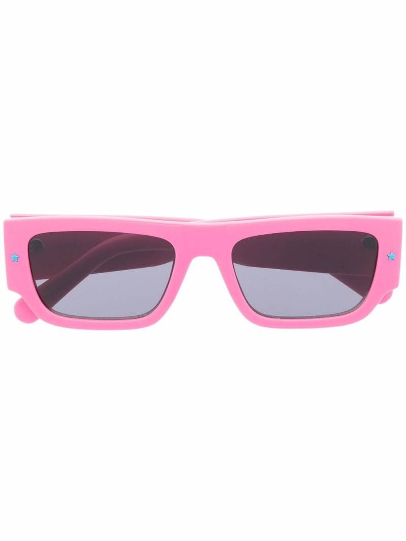 Chiara Ferragni eye-arm square sunglasses - Pink von Chiara Ferragni