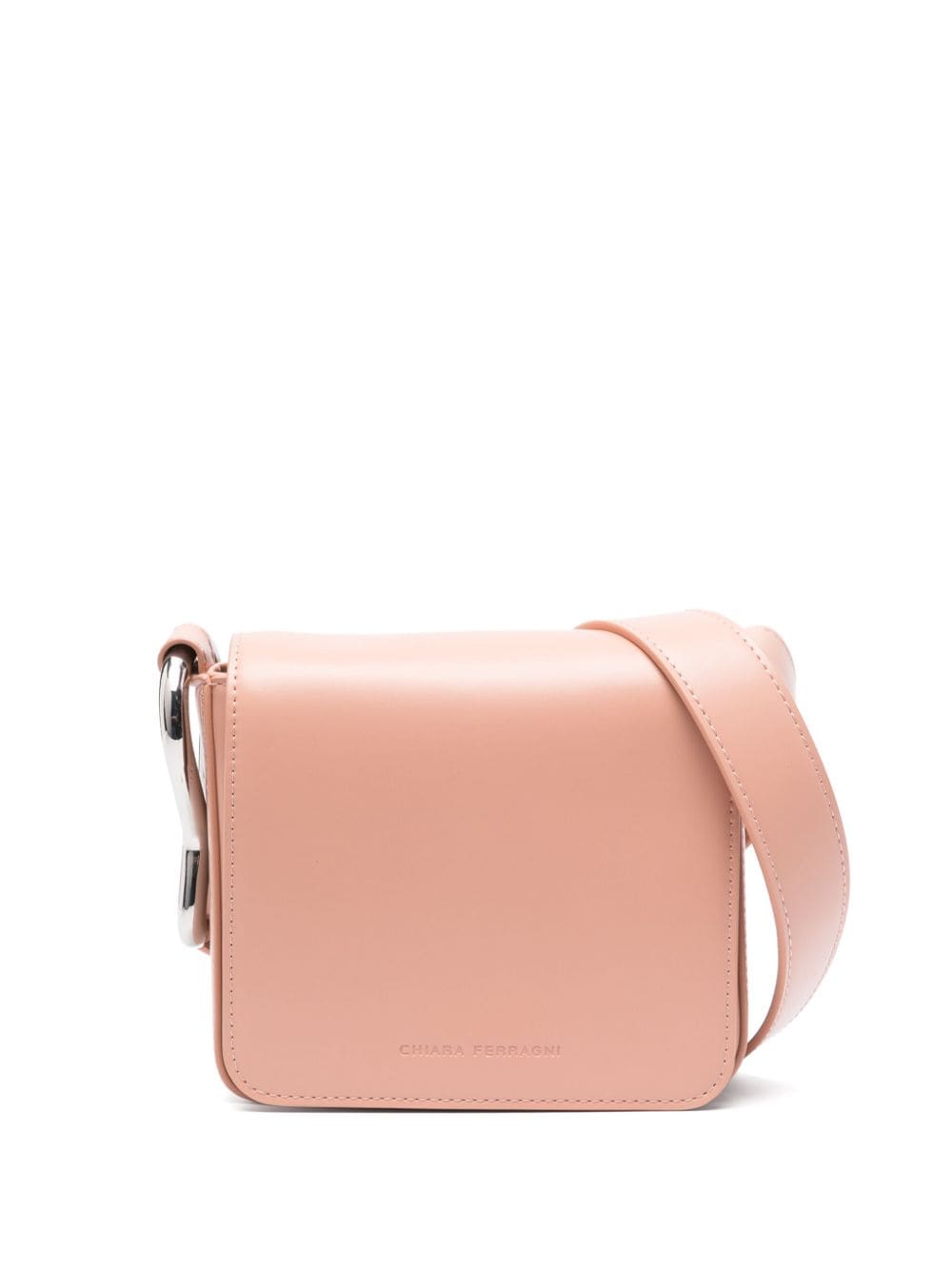 Chiara Ferragni logo-debossed shoulder bag - Pink von Chiara Ferragni