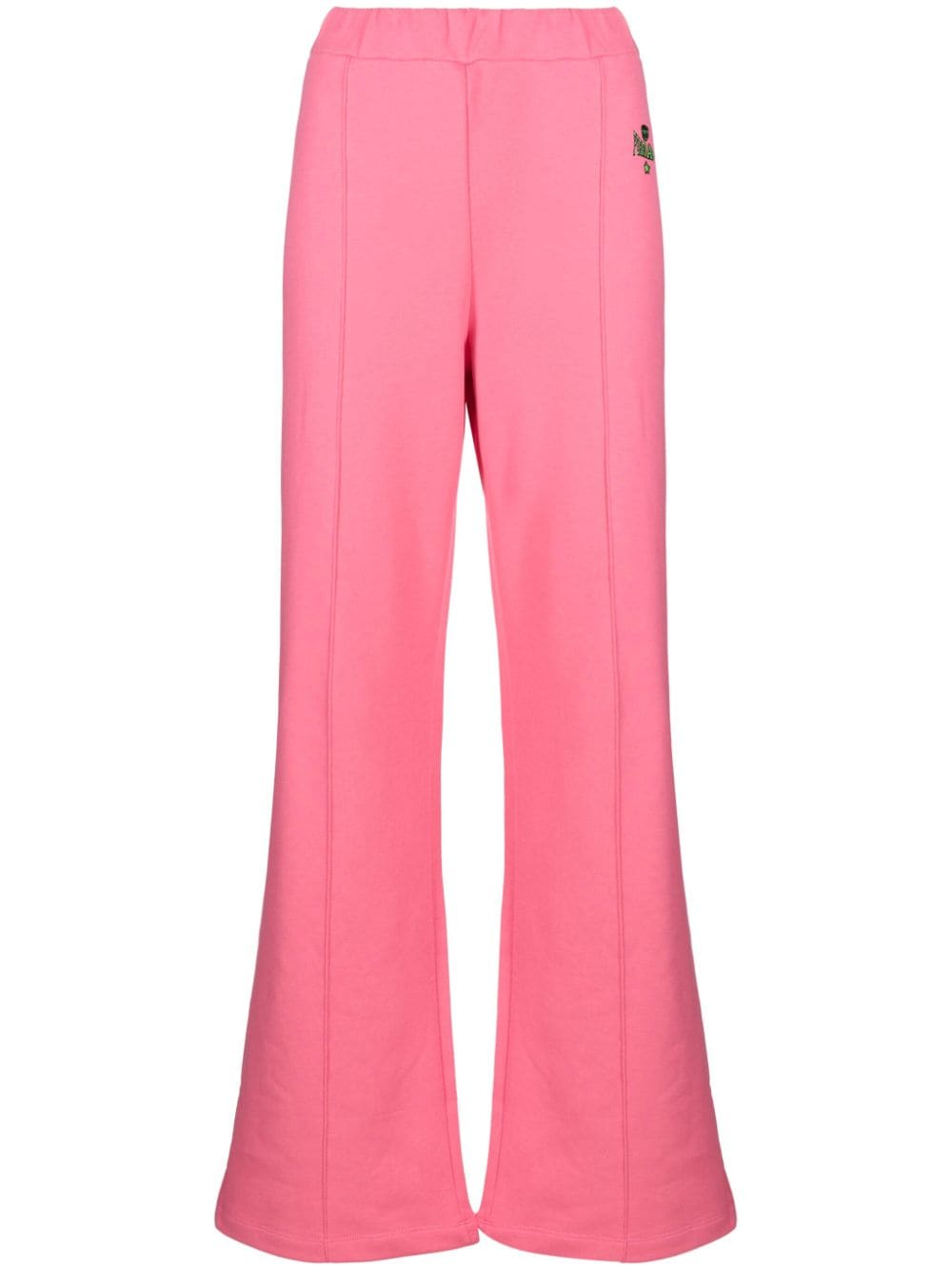 Chiara Ferragni logo-embroidered elasticated-waist track pants - Pink von Chiara Ferragni