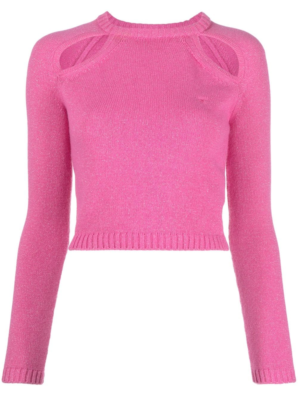 Chiara Ferragni metallic-threading jumper - Pink von Chiara Ferragni