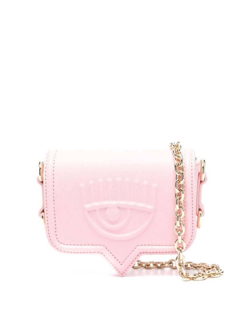Chiara Ferragni small Eyelike crossbody bag - Pink von Chiara Ferragni