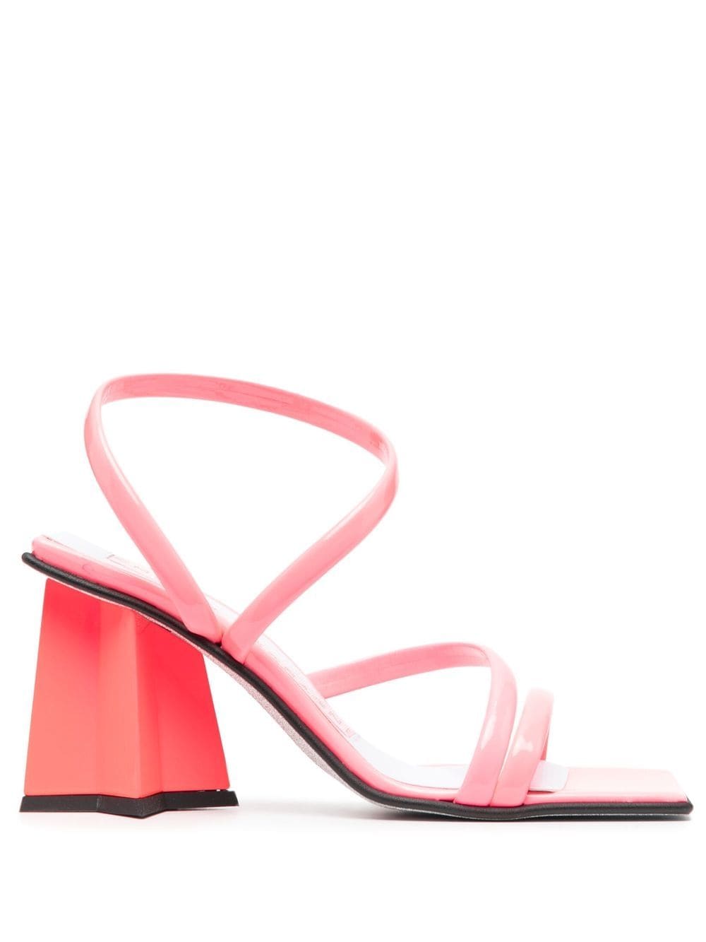Chiara Ferragni star-heel square-toe sandals - Pink von Chiara Ferragni