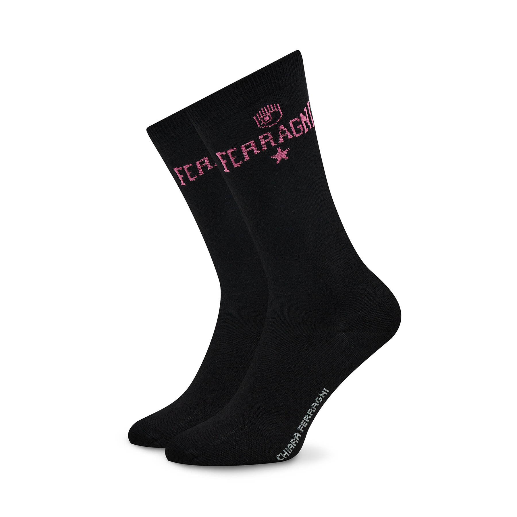 Hohe Damensocken Chiara Ferragni 74SB0J04 Black von Chiara Ferragni