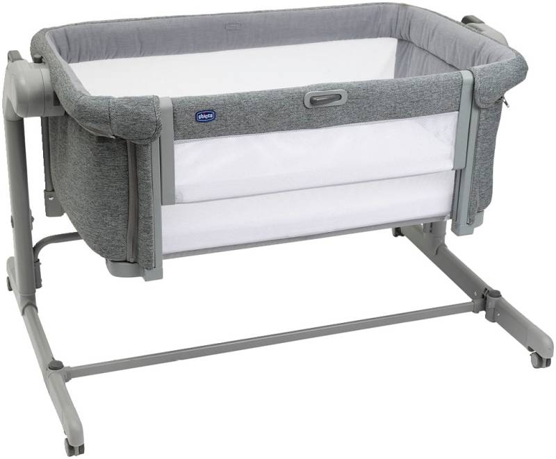 Chicco Beistellbett »Next2Me Magic Evo Dark Grey«, mit Schaukelmodus; inklusive Transporttasche von Chicco