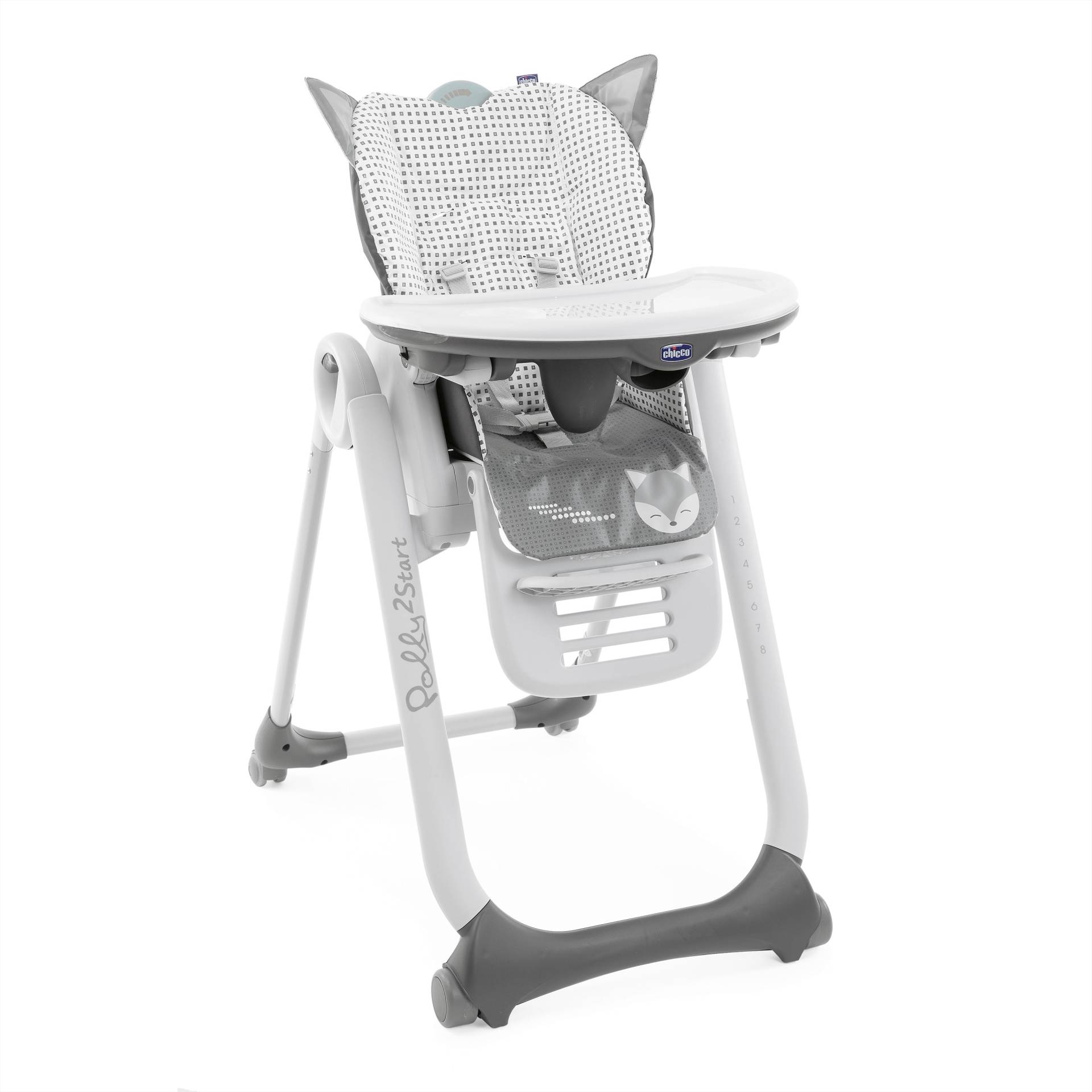 Chicco Hochstuhl »Polly2Start, Foxy«, mit Essbrett, Made in Europe Chicco Hochstuhl »Polly2Start, Foxy«, mit Essbrett, Made in Europe von Chicco