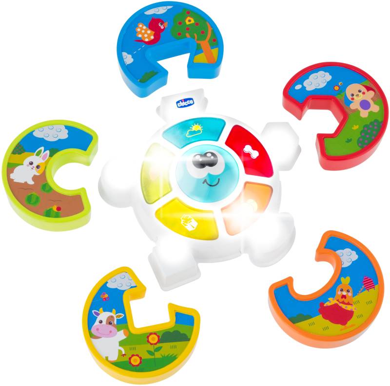 Chicco Lernspielzeug »Elektronisches Puzzle - Errate Das Tier«, mit Licht und Sound von Chicco