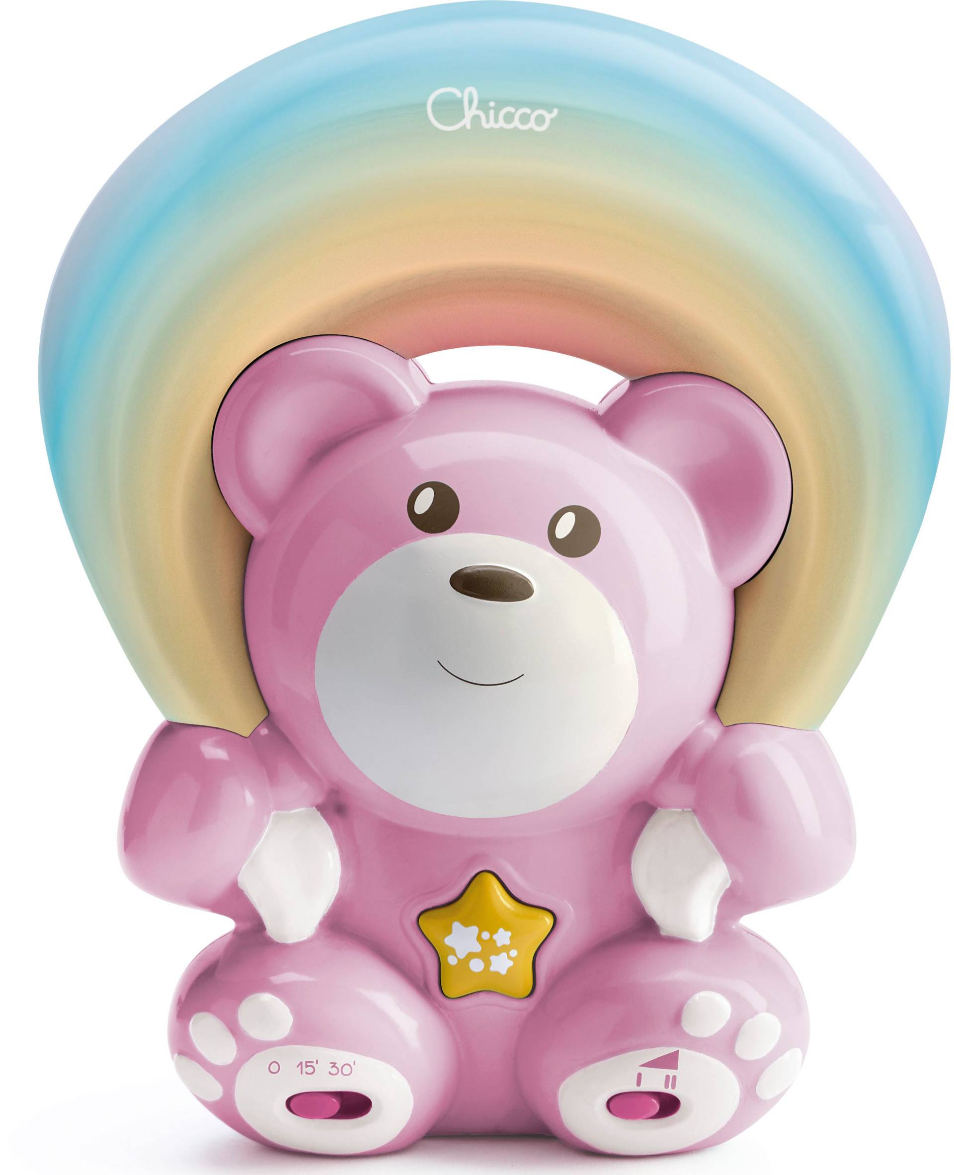 Chicco Nachtlicht »Regenbogenprojektor Bär, Rosa« von Chicco