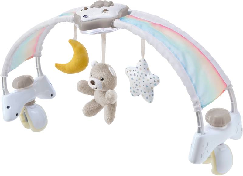 Chicco Spielbogen »Regenbogen-Spielbogen für Kinderbett 2 In 1«, mit Licht und Melodien, Neutral von Chicco