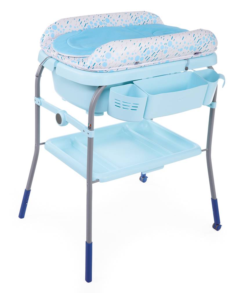 Chicco Wickeltisch »Bade-/Wickelkombination Cuddle & Bubble, Ocean«, bis 11 kg, Made in Europe, 66 cm von Chicco