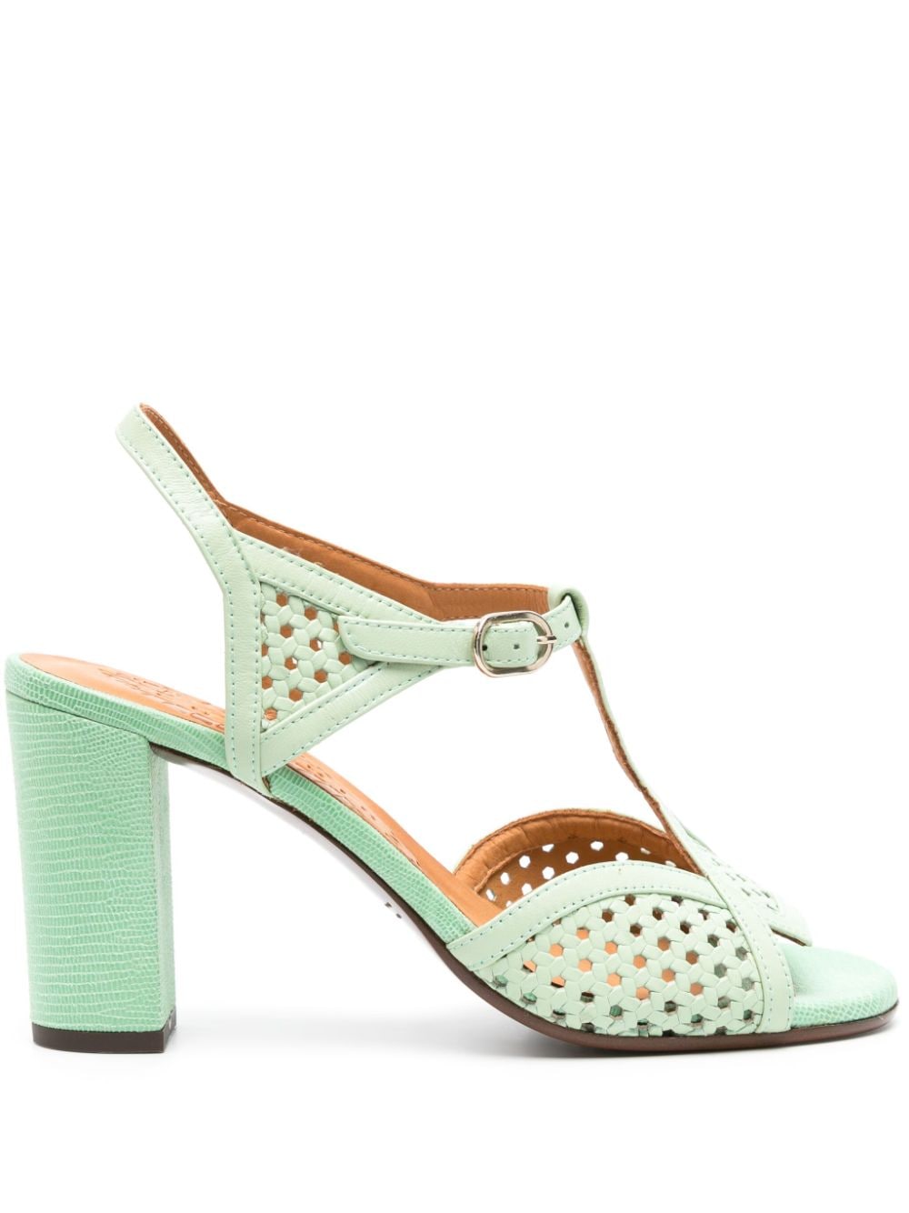 Chie Mihara Bessy 75mm leather sandals - Green von Chie Mihara