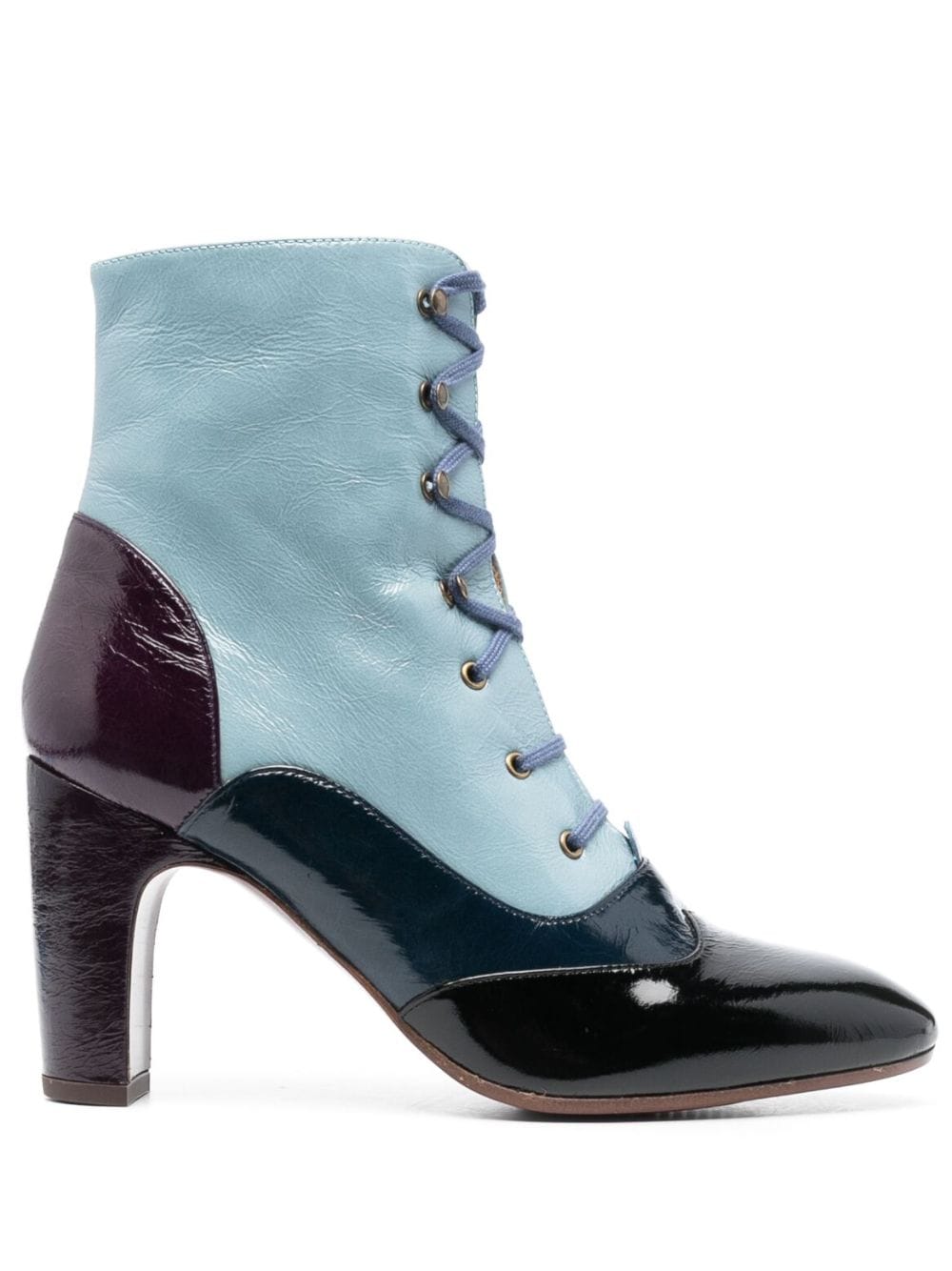 Chie Mihara Eydi 90mm leather boots - Blue von Chie Mihara