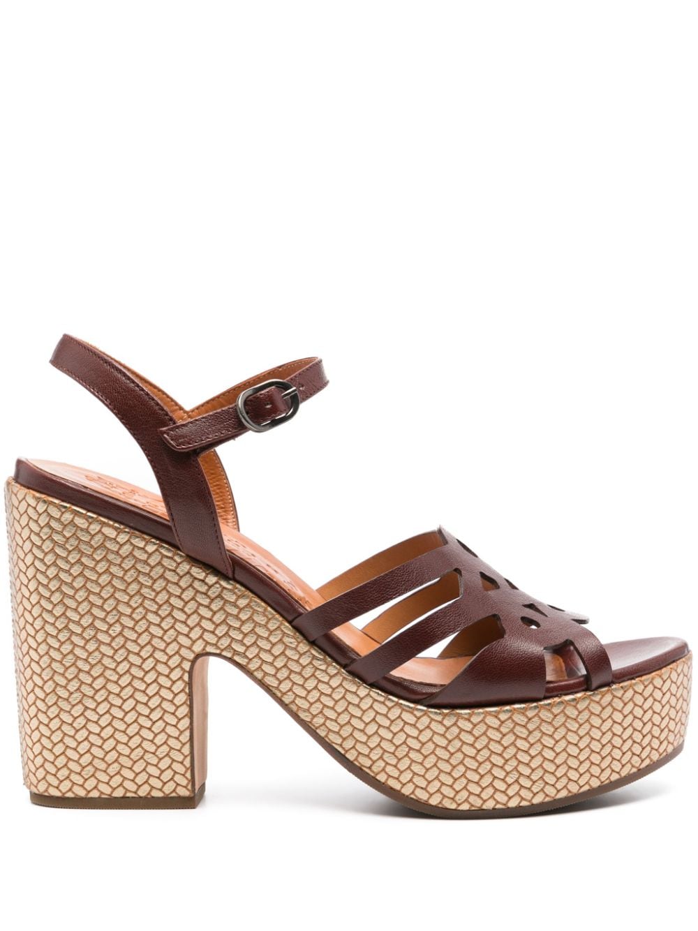 Chie Mihara Jelele 125mm sandals - Brown von Chie Mihara