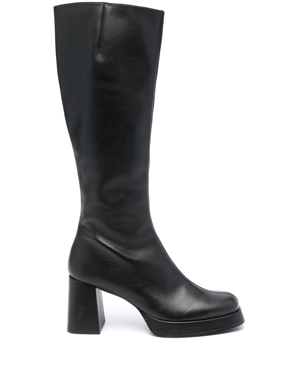 Chie Mihara Kery 100mm leather boots - Black von Chie Mihara